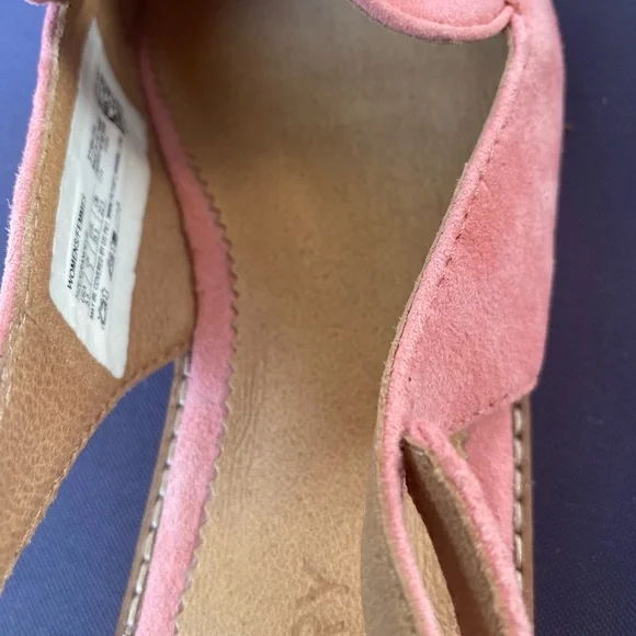 ❌SOLD❌Sperry Women's Saybrook Slingback Suede Loafer Flat- pink - size 5.5 - Picture 5 of 8